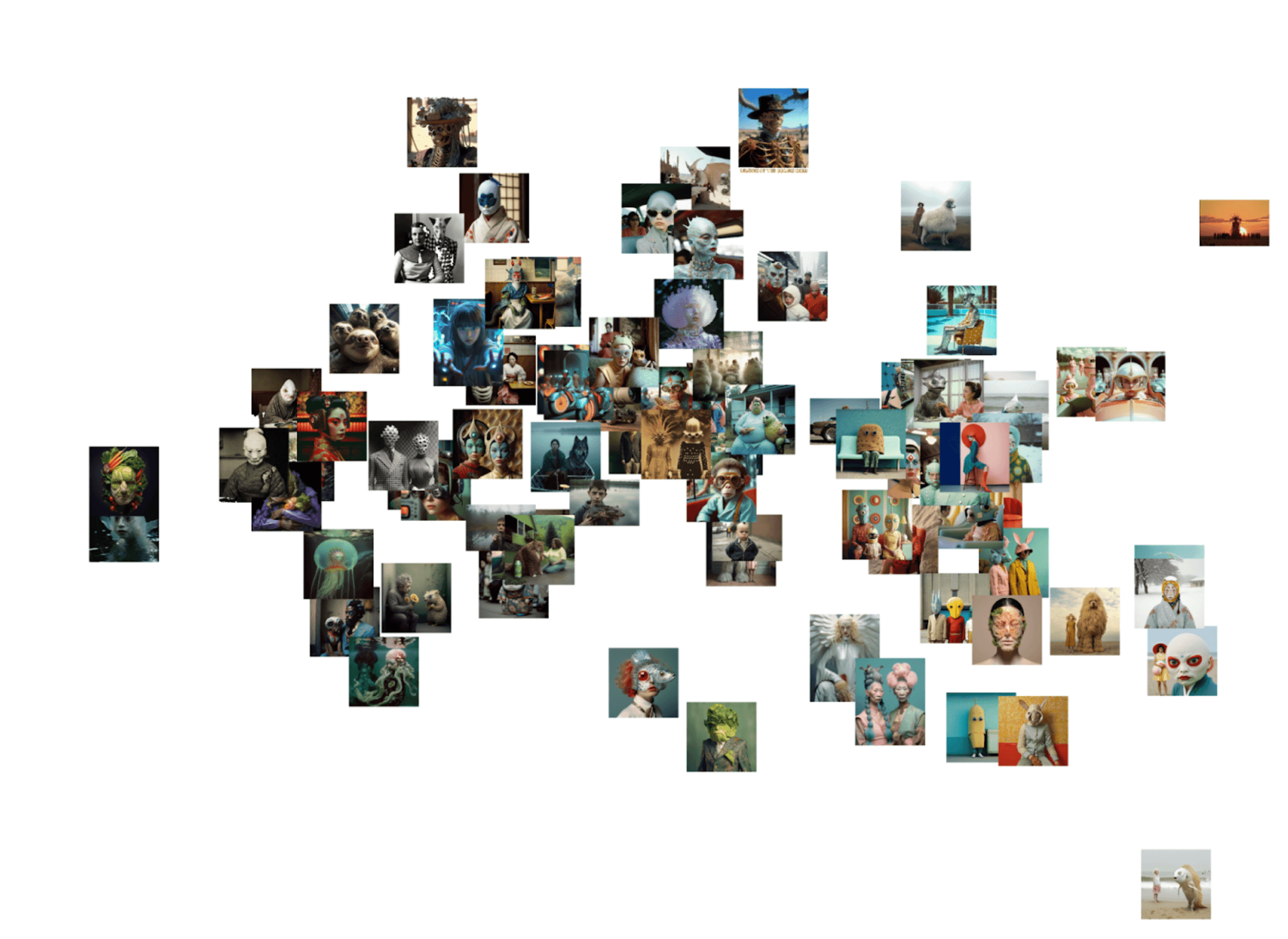 A collage of market thumbnails